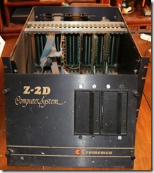 Cromemco Z2d Innards